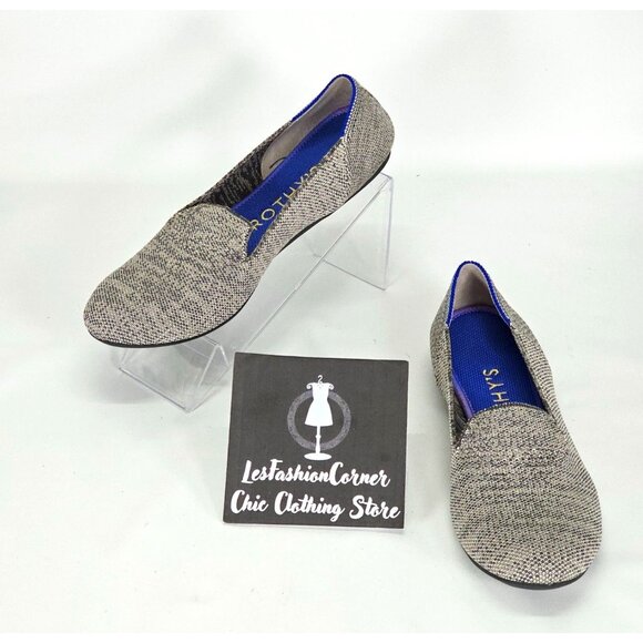 Rothy's Shoes - Rothy's Women's Grey Round Toe Slip On Flat Shoes Size 7.5 1996